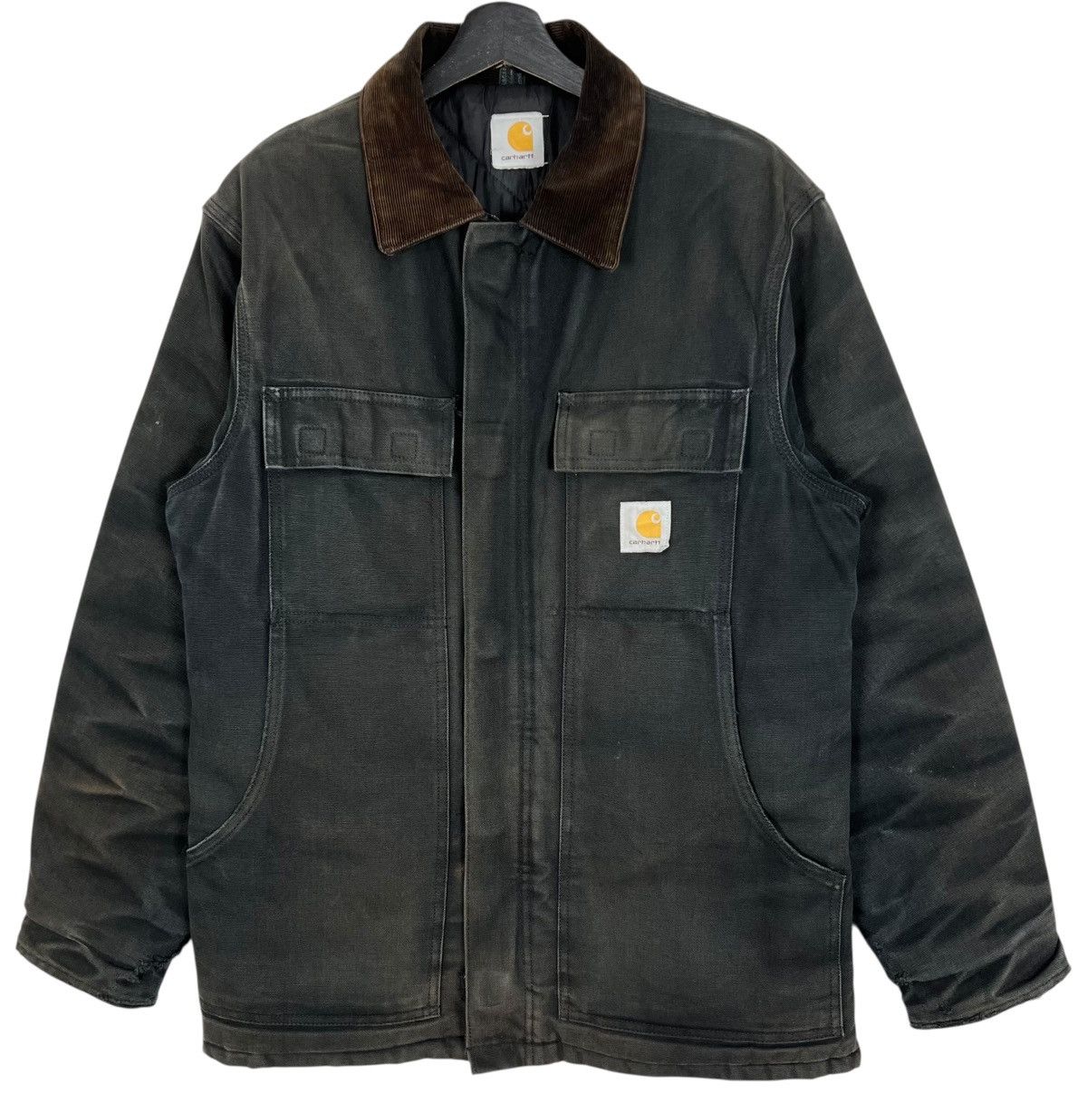 Carhartt Distress Carhartt Canvas Jacket Size US L / EU 52-54 / 3 - 1 Thumbnail