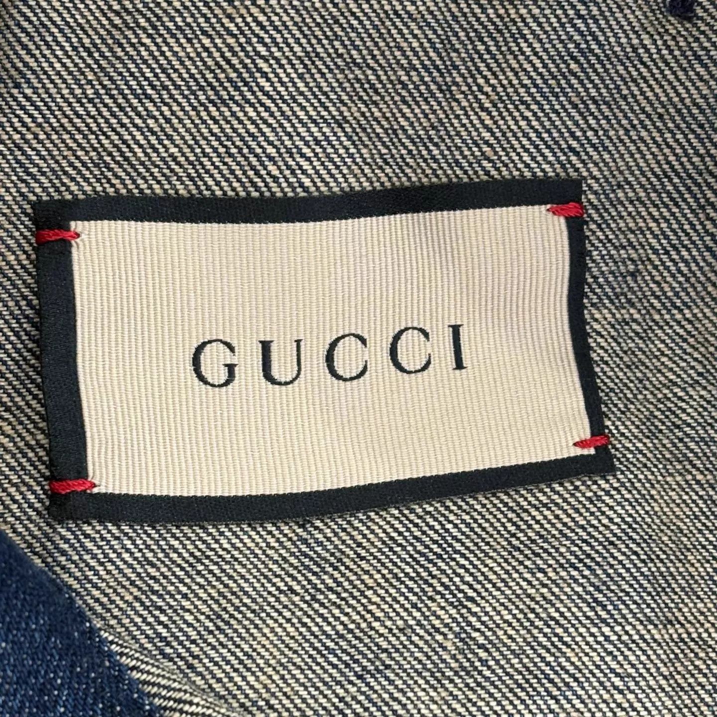 Gucci Gucci All-Over GG Embroidered Denim Jacket Blue 50 Size US M / EU 48-50 / 2 - 2 Thumbnail