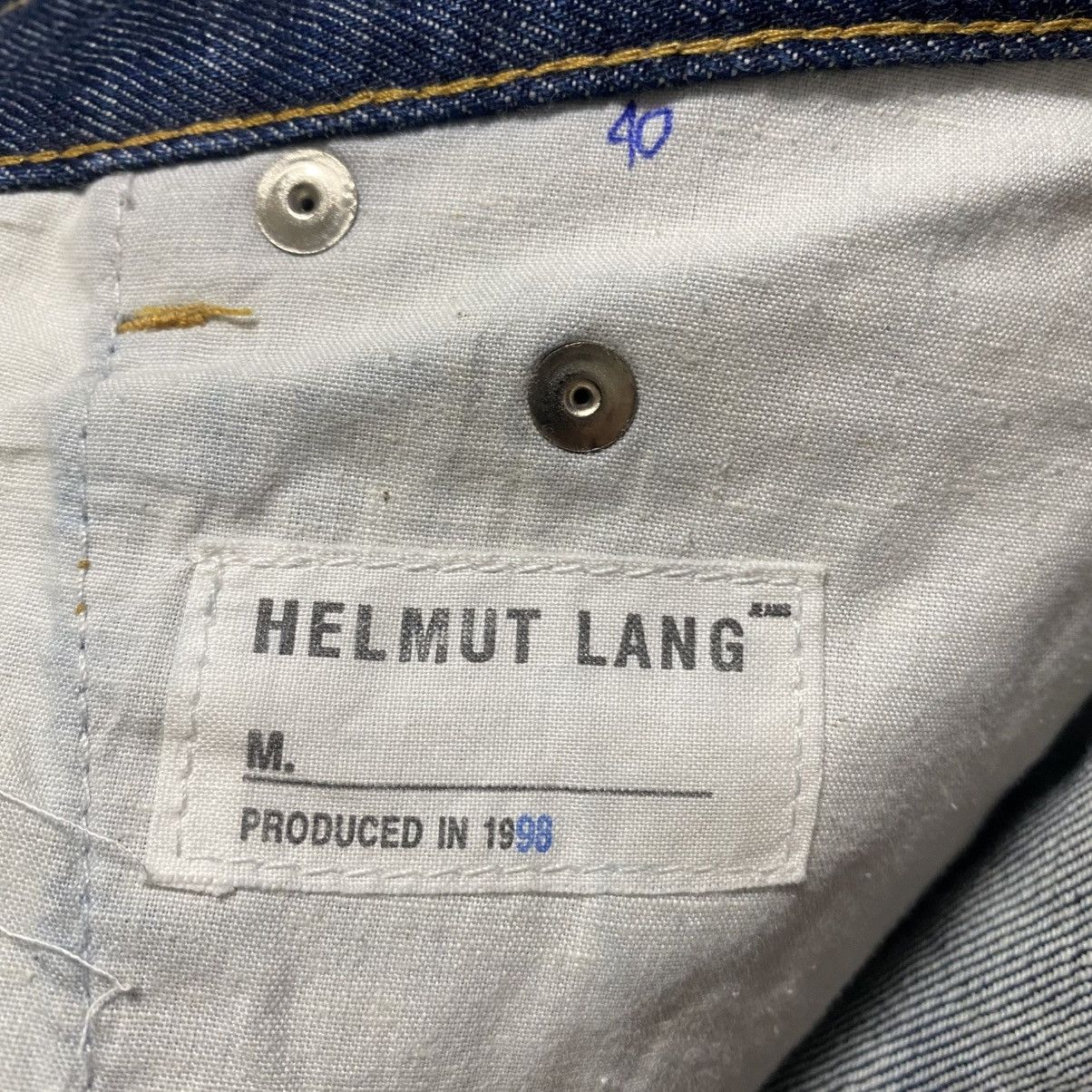 Helmut Lang Vintage Helmut Lang Dark Blue Denim Jeans Size US 30 / EU 46 - 19 Thumbnail