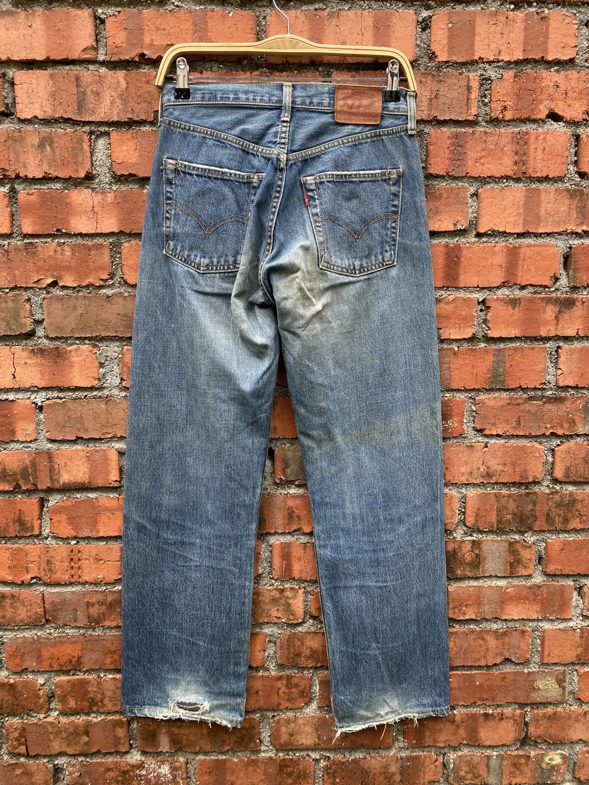 Levi's Vintage Clothing W29x30.5 Vintage levi's 503B Redline big E made in JAPAN Size US 29 - 2 Thumbnail