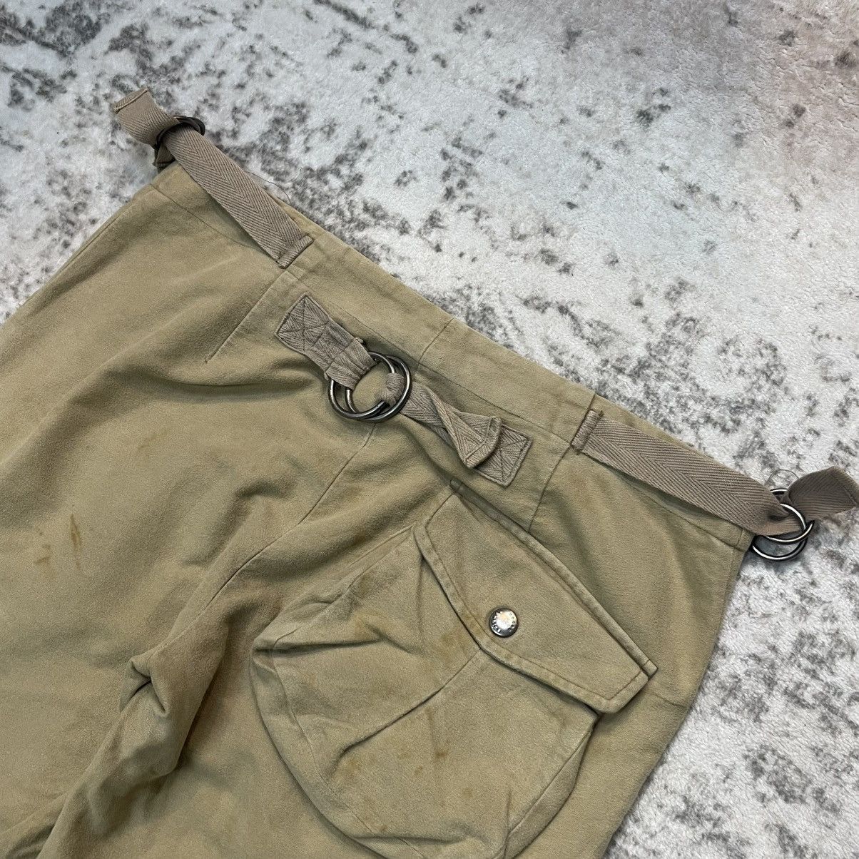 GOA Codes Combines Japan 3D Multi Pocket Wide Leg Cargo Pants Size US 30 / EU 46 - 13 Thumbnail