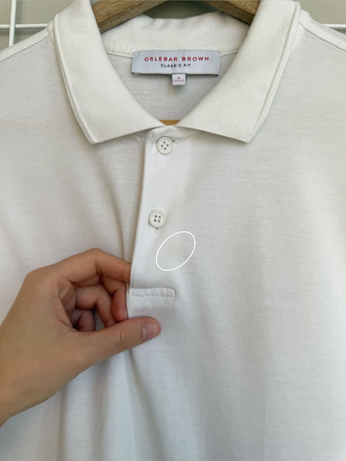 Orlebar Brown Orlebar Brown Jarrett Pique Polo Shirt Mens Size M Size US M / EU 48-50 / 2 - 14 Thumbnail
