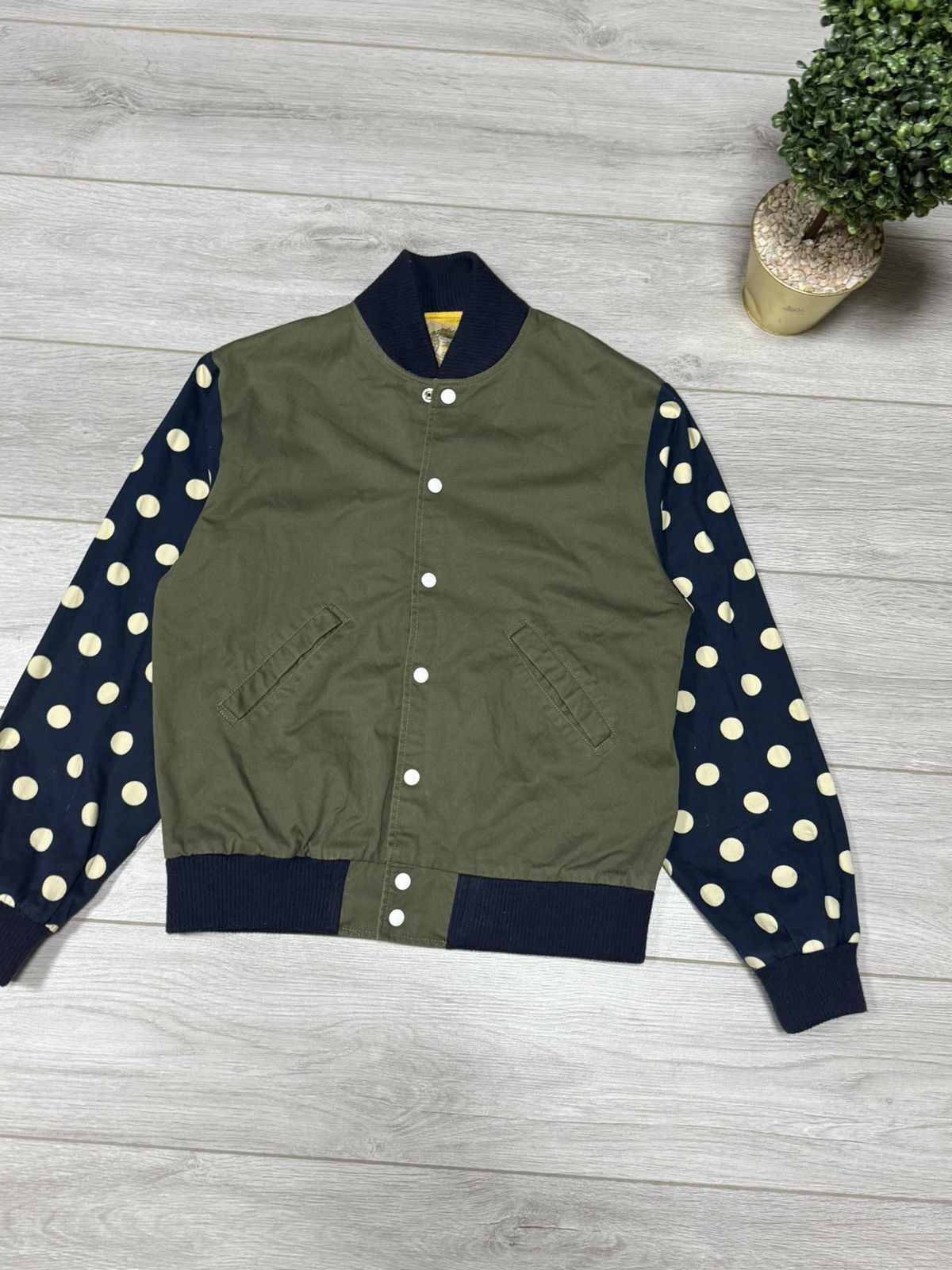 Billionaire Boys Club Billionaire Boys Club Bee Line polka dot vintage bomber Size US M / EU 48-50 / 2 - 4 Thumbnail