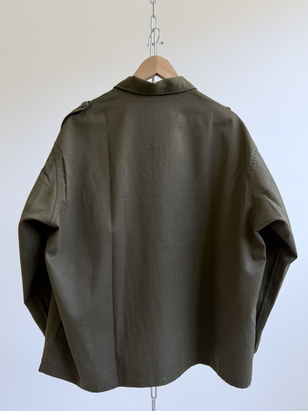 Vintage Vintage 1980 Dated German Military Workwear Chore Jacket Size US L / EU 52-54 / 3 - 5 Thumbnail