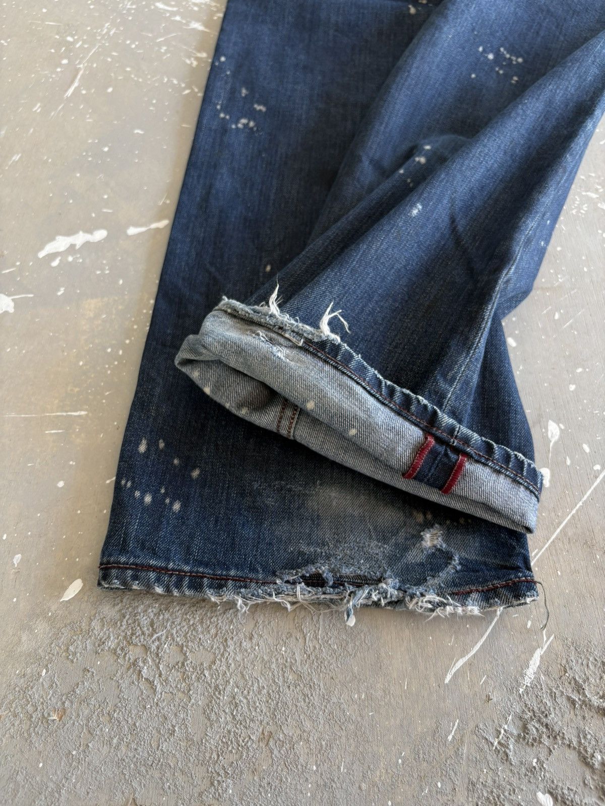 Diesel Vintage Distressed Diesel Acid Wash Denim Jeans Pants Size US 30 / EU 46 - 16 Thumbnail