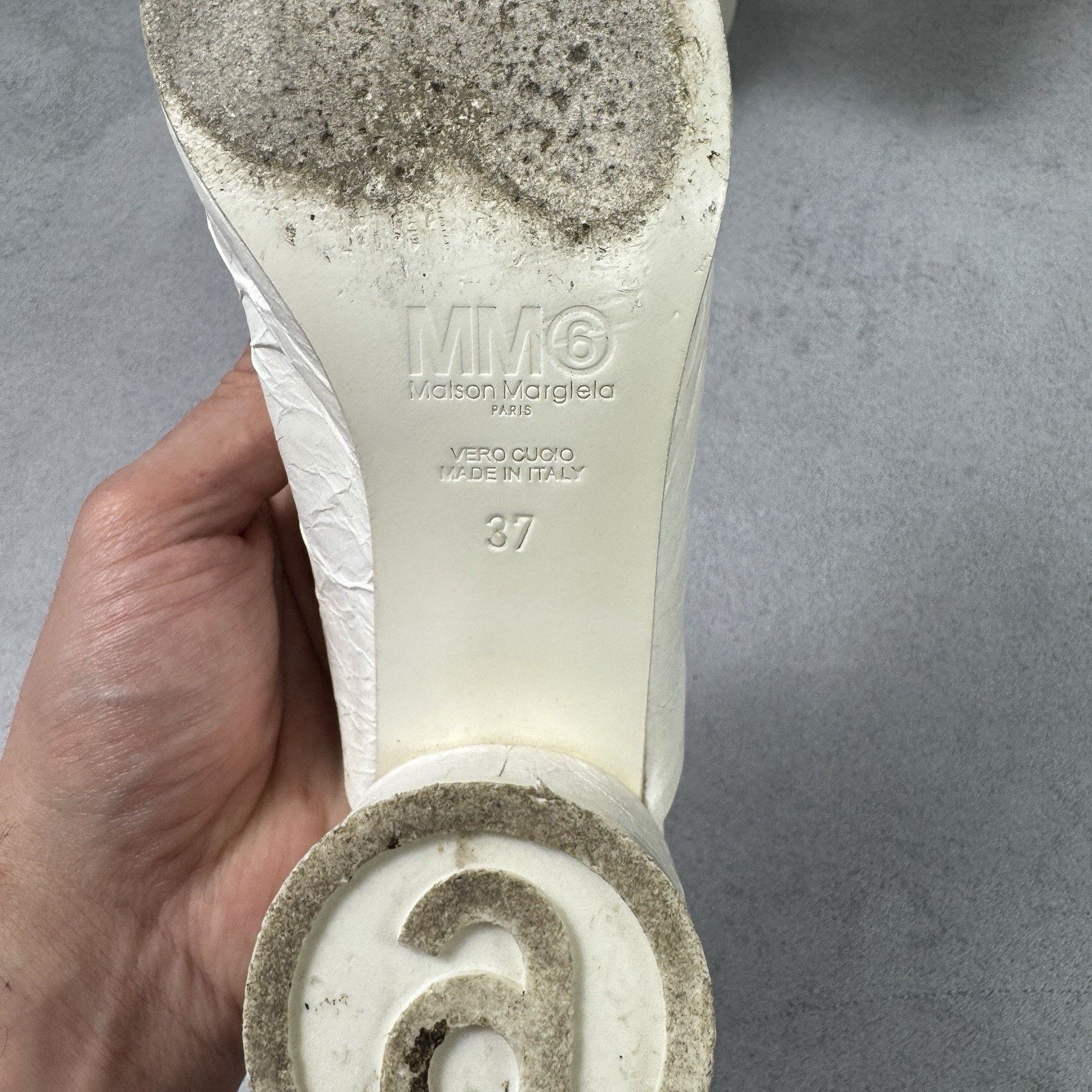 Maison Margiela Maison Margiela MM6 Mules White Size 37 Clogs US 7 Size US 7 / IT 37 - 14 Thumbnail