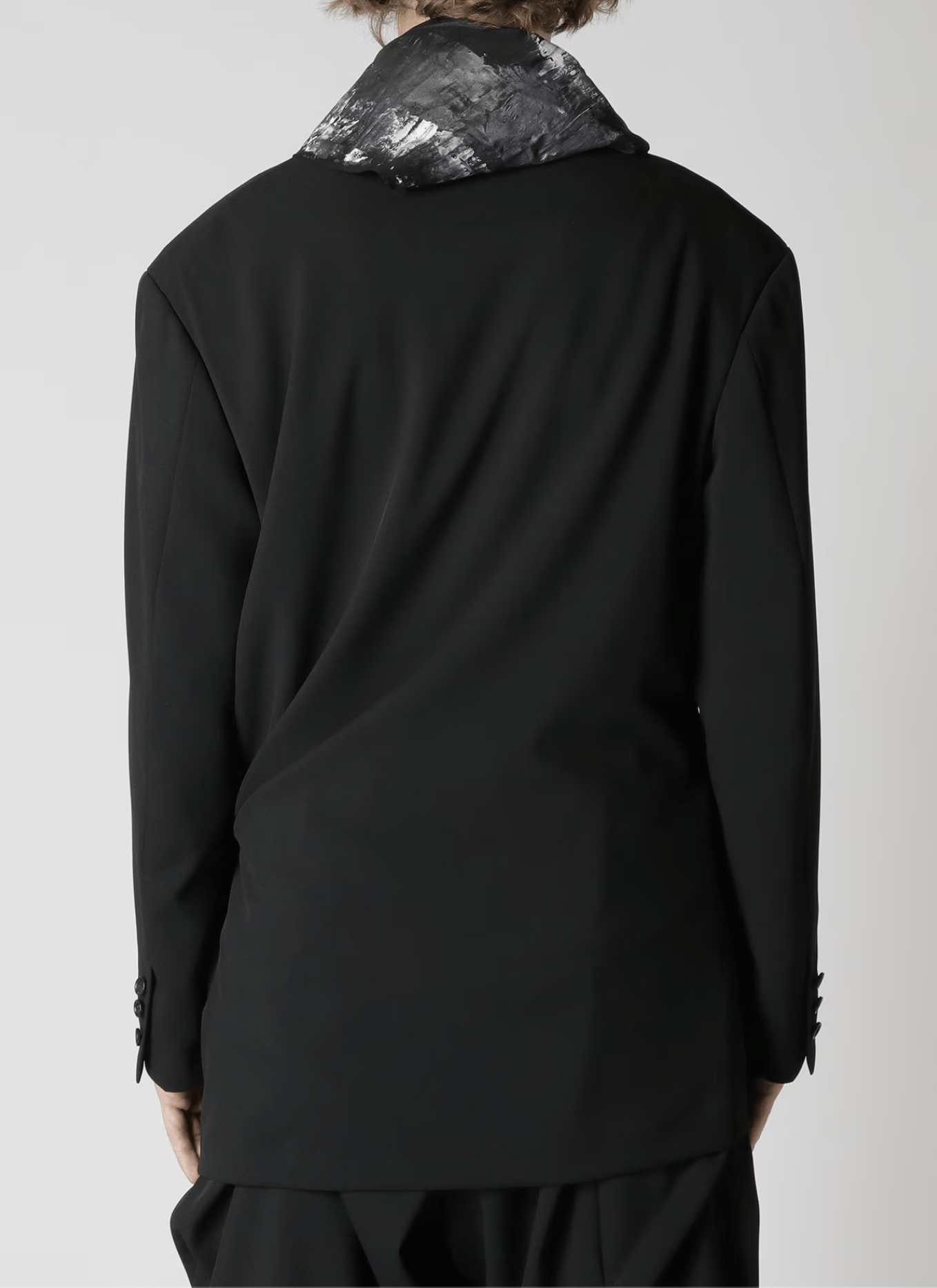 Yohji Yamamoto Yohji Yamamoto Pour Homme - SUMMER TUXEDO DRAPING JKT Size US M / EU 48-50 / 2 - 4 Thumbnail