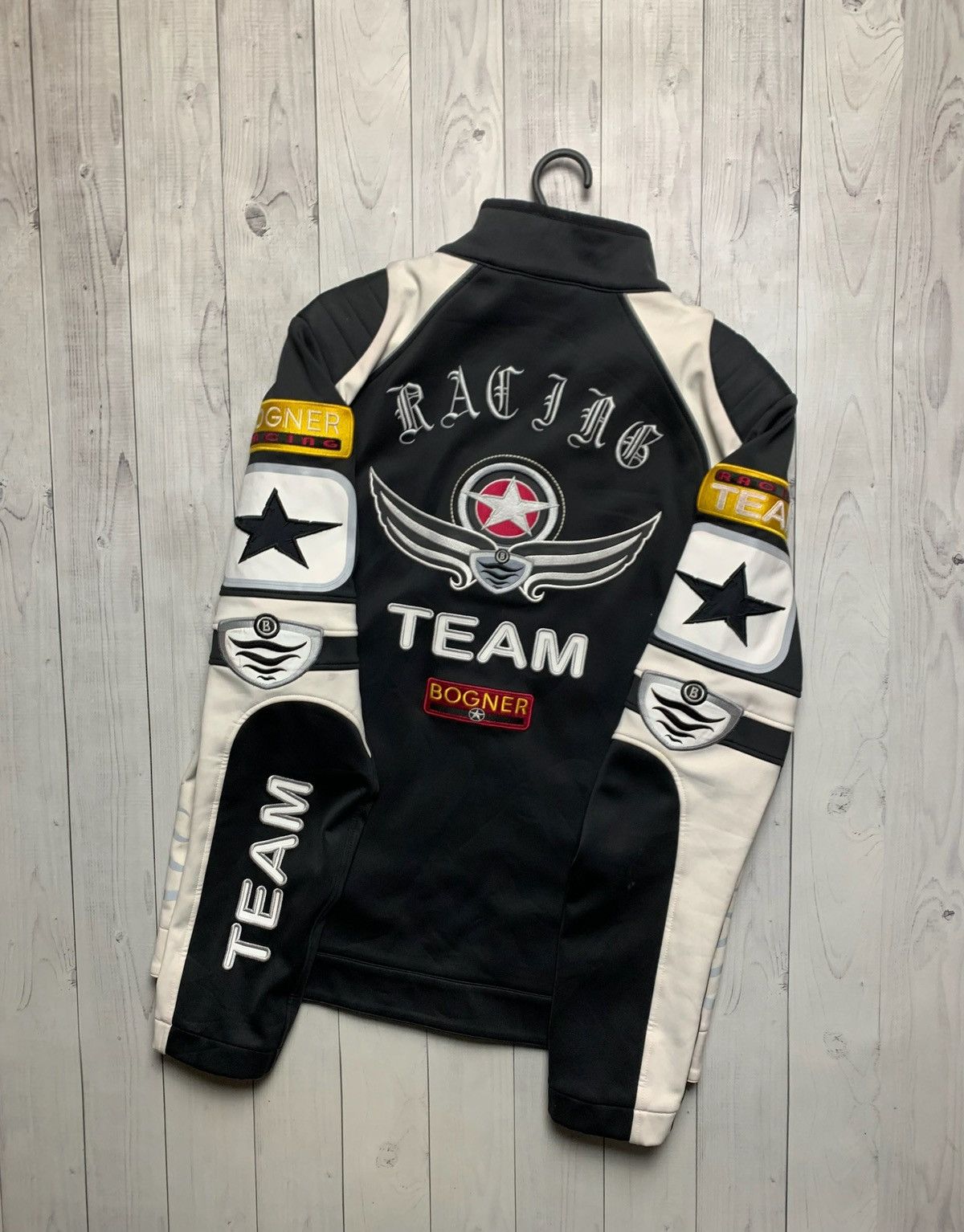 Vintage Bogner racing jacket rare big logo size L