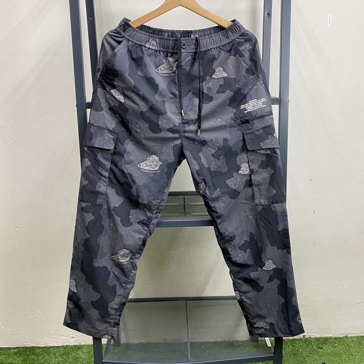 Jun Takahashi Undercover X GU Military UFO Camouflage Cargo Pants Size US 29 - 1 Thumbnail