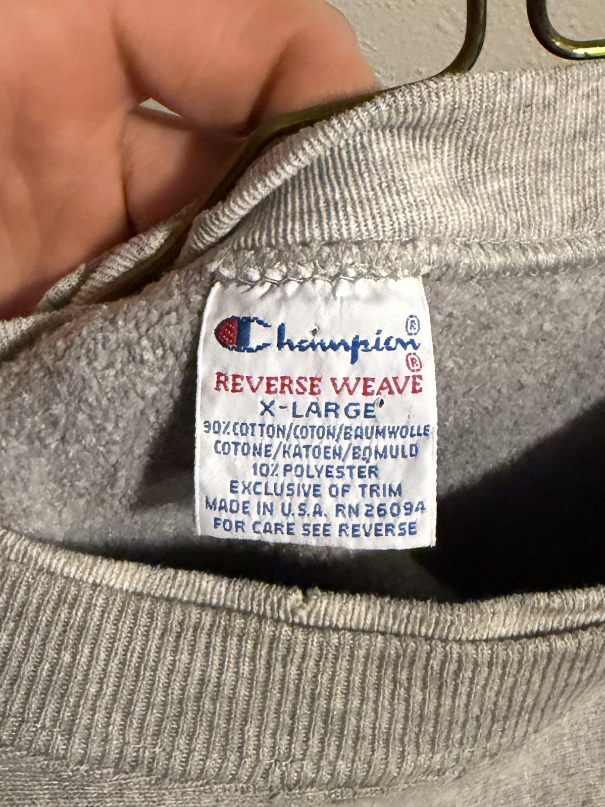 Champion vtg 90s made in usa champion reverse weave double collar Size US XL / EU 56 / 4 - 3 Thumbnail