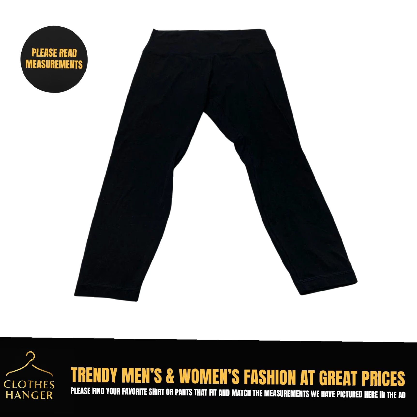 Lululemon VINTAGE Lululemon Align Leggings Pants Womens 12 Black Stretch Mid Rise Athleisure Yoga Size 34" / US 12 / IT 48 - 2 Thumbnail