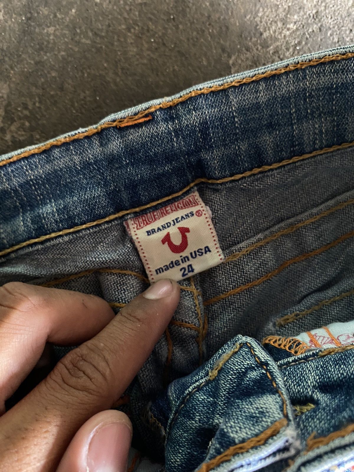 True Religion TRUE RELIGION DENIM PANTS Size 26" / US 2 / IT 38 - 11 Thumbnail