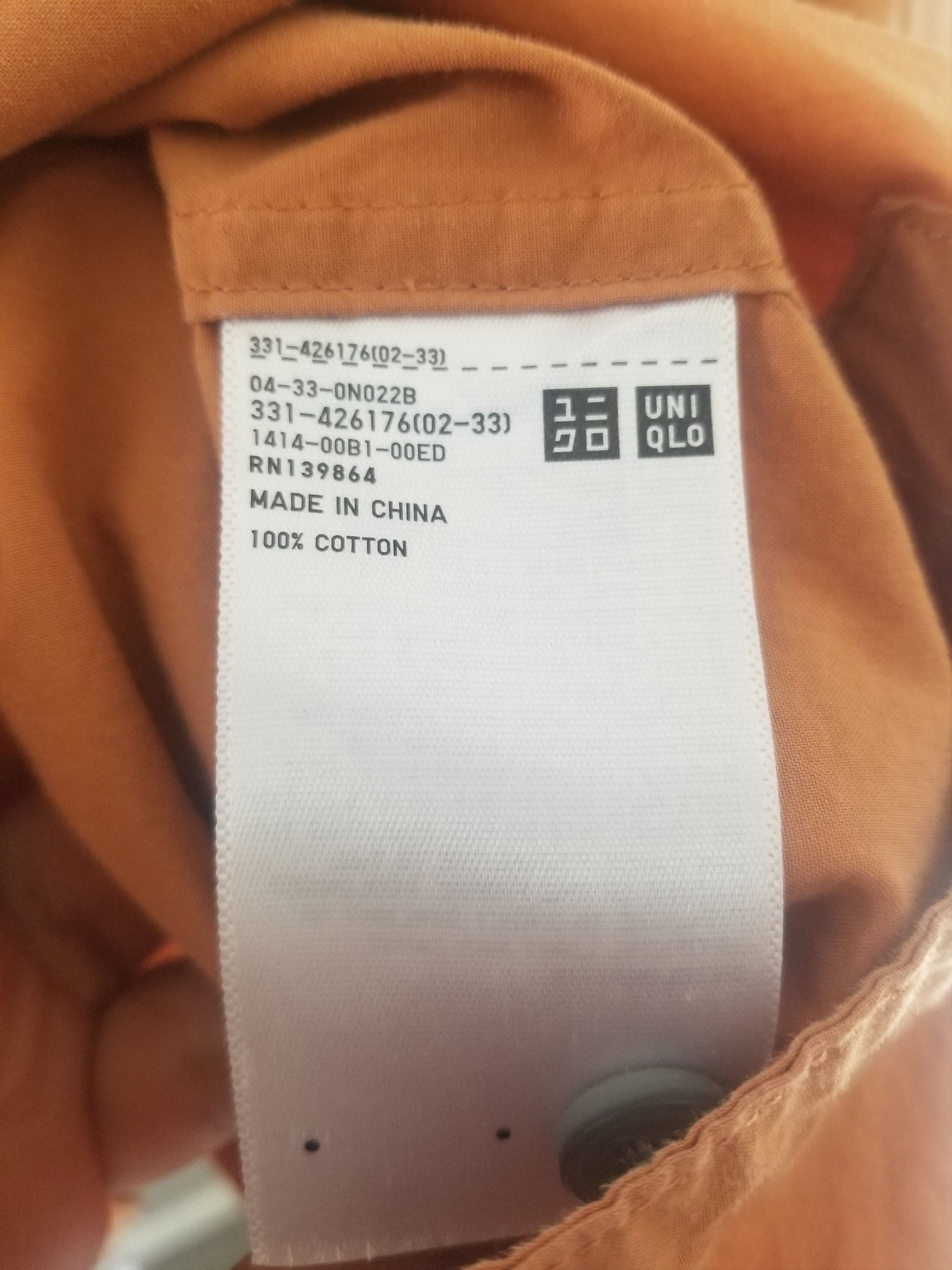 Uniqlo Short Sleeve Shirt Size US L / EU 52-54 / 3 - 3 Thumbnail