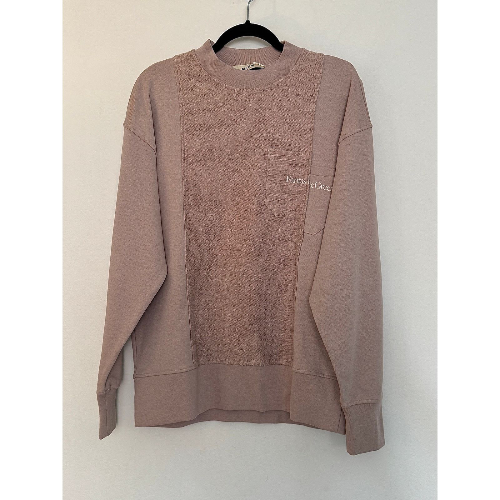 MSGM MSGM NWT Cotton Pink Sweater Size L / US 10 / IT 46 - 1 Thumbnail