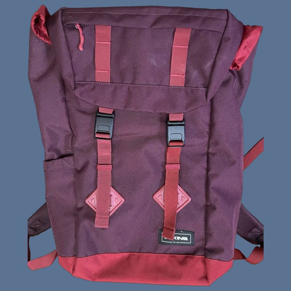 EUC Dakine INFINITY TOPLOADER 27L Backpack Bag burgundy Unisex Adults 27L Backpack Men Women