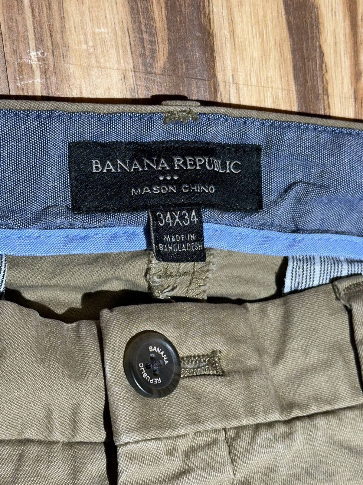 Banana Republic Banana Republic brown Chinos Size US 34 / EU 50 - 4 Thumbnail