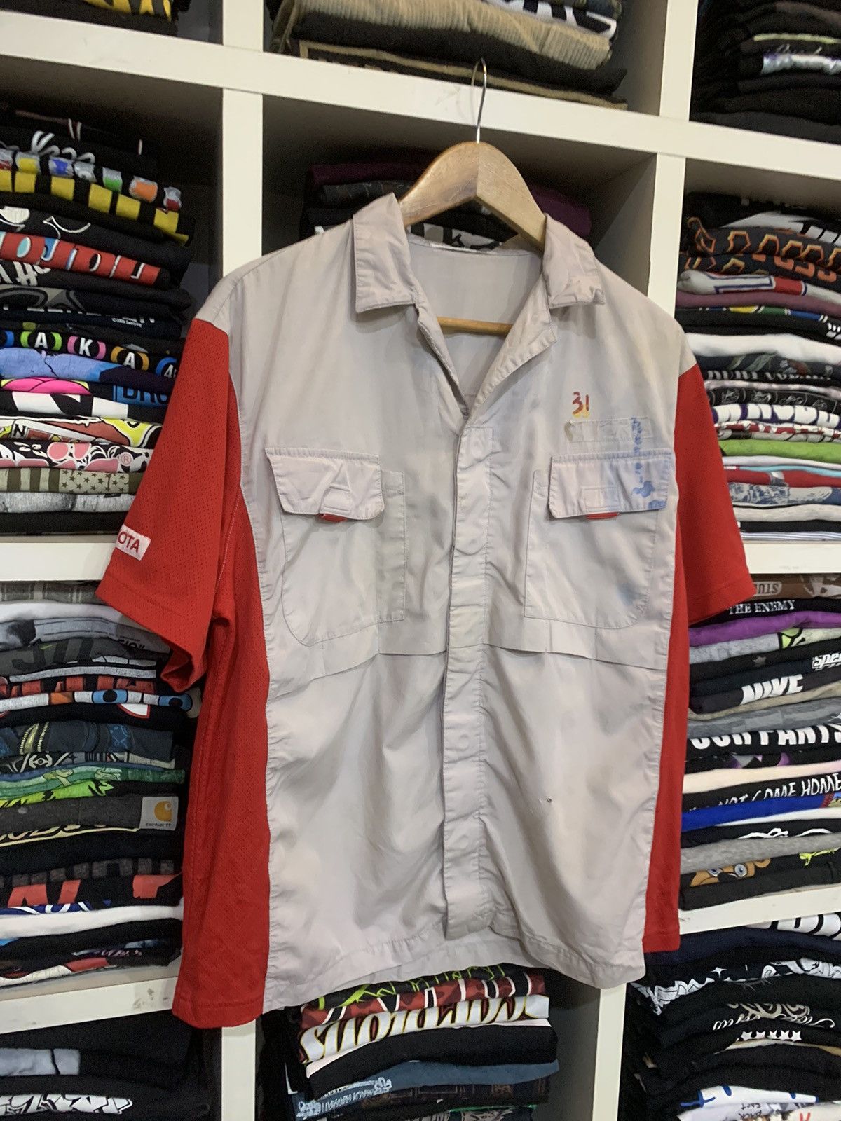 Japanese Brand Vintage Toyota Worker Wear Size US XL / EU 56 / 4 - 5 Thumbnail