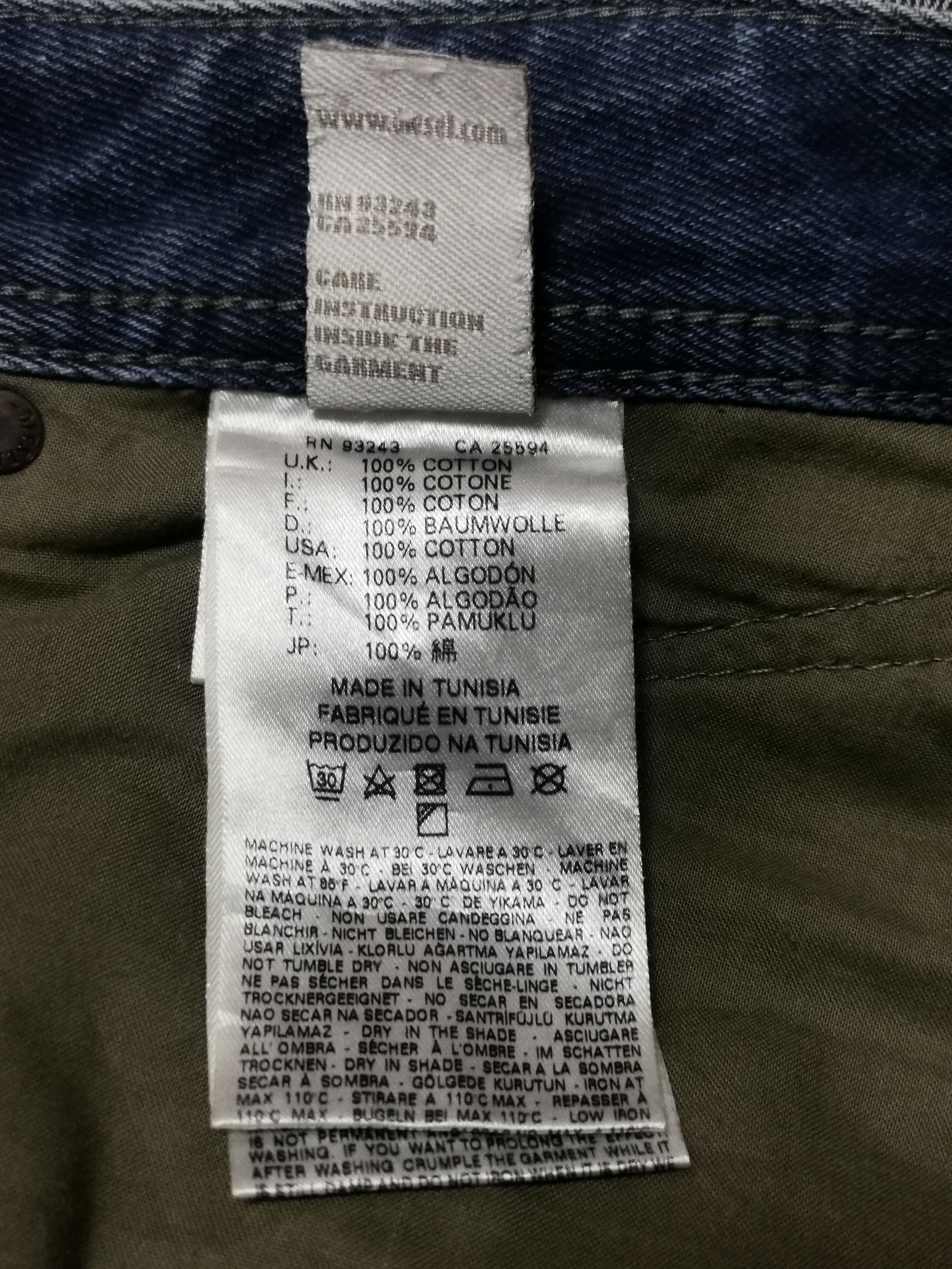 Diesel Diesel Industry Denim Pants - Distressed Denim Size US 30 / EU 46 - 13 Thumbnail