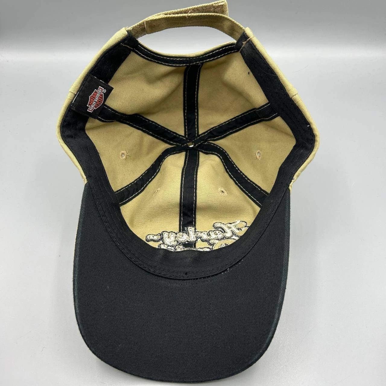 Harley Davidson Harley Davidson Motorcycles Hat Embroidered StrapBack Cotton Size ONE SIZE - 2 Thumbnail
