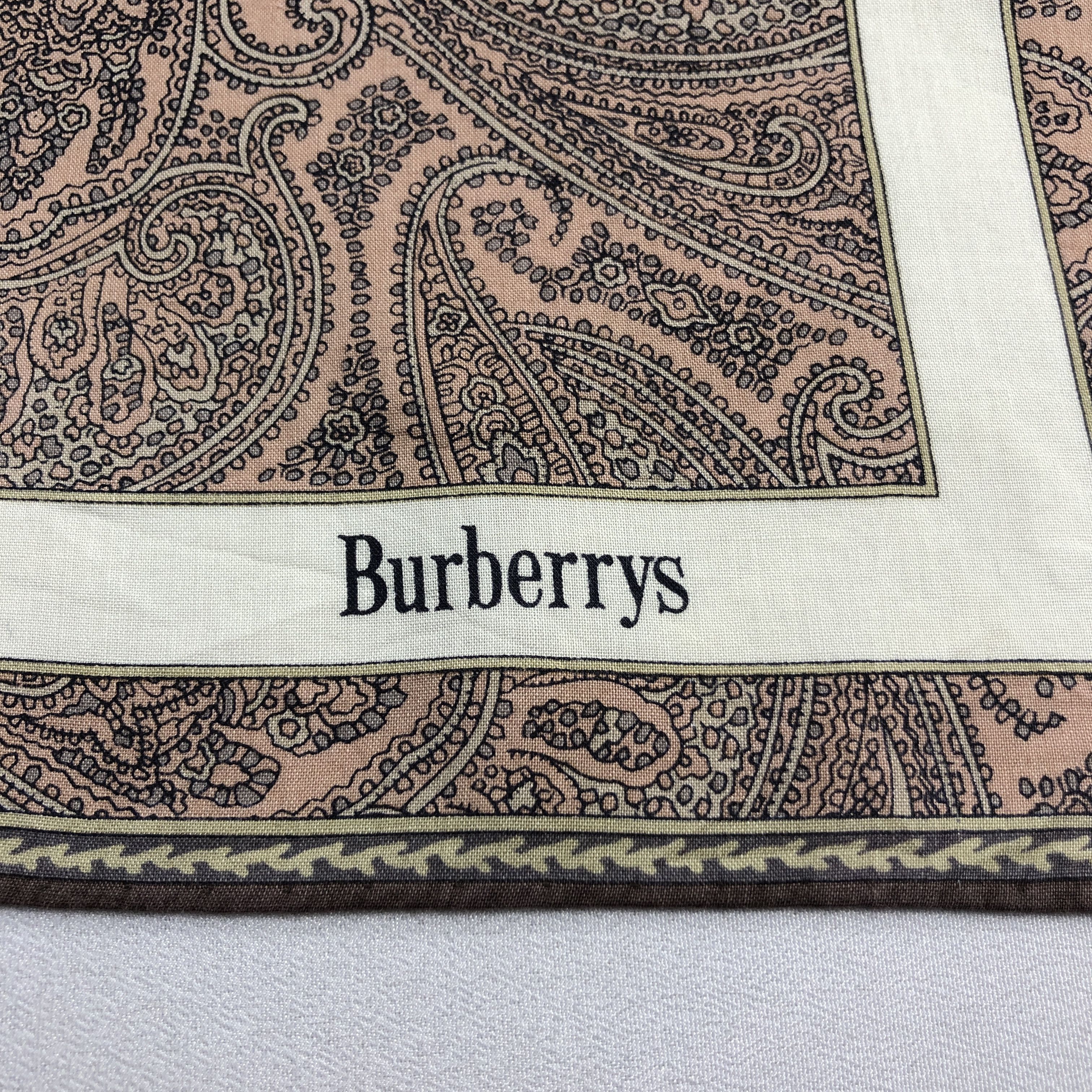 Burberry Burberry Handkerchief Neckerchief Bandana H2554 Size ONE SIZE - 3 Thumbnail