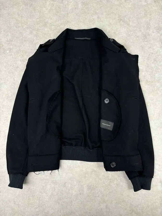 Kris Van Assche 2010s Kris Van Assche Black Wool Double-Breasted Jacket Size US L / EU 52-54 / 3 - 7 Thumbnail