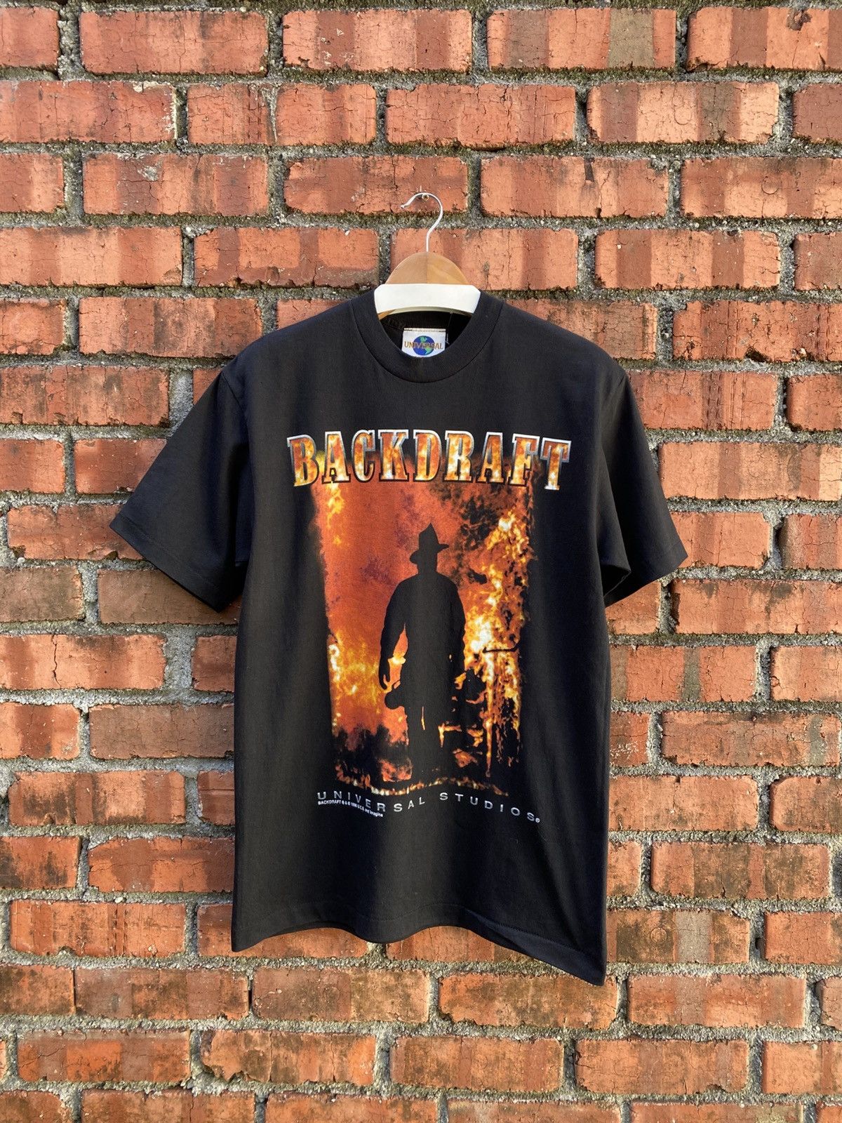 Vintage Vintage 90s BACKDRAFT movie universal studios Size US M / EU 48-50 / 2 - 1 Thumbnail