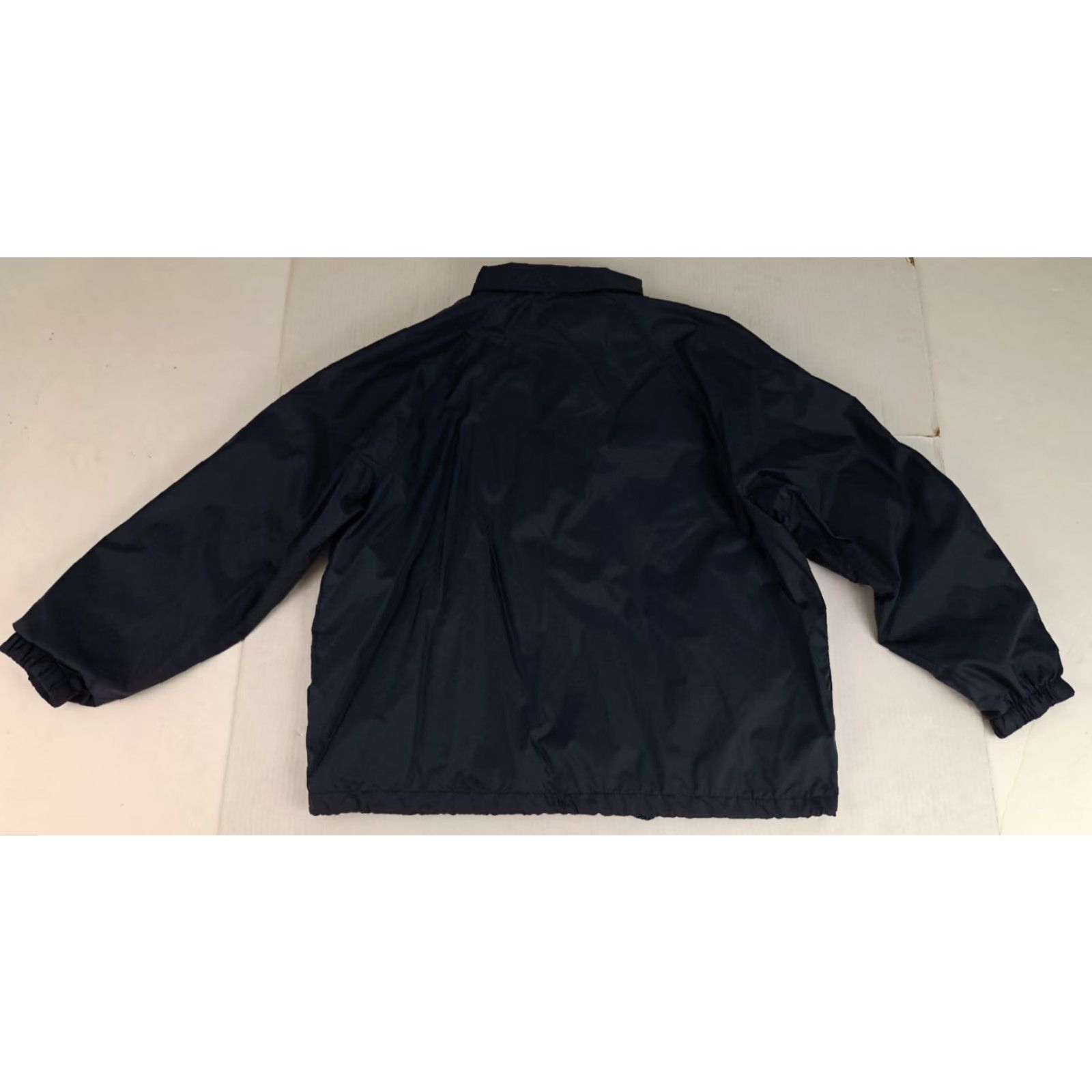 Vintage VINTAGE Franklin Sports Windbreaker Jacket Navy Blue Nylon Full Button Insulated 28in Long L Men's Unisex Adults Regular Size Size US L / EU 52-54 / 3 - 6 Thumbnail