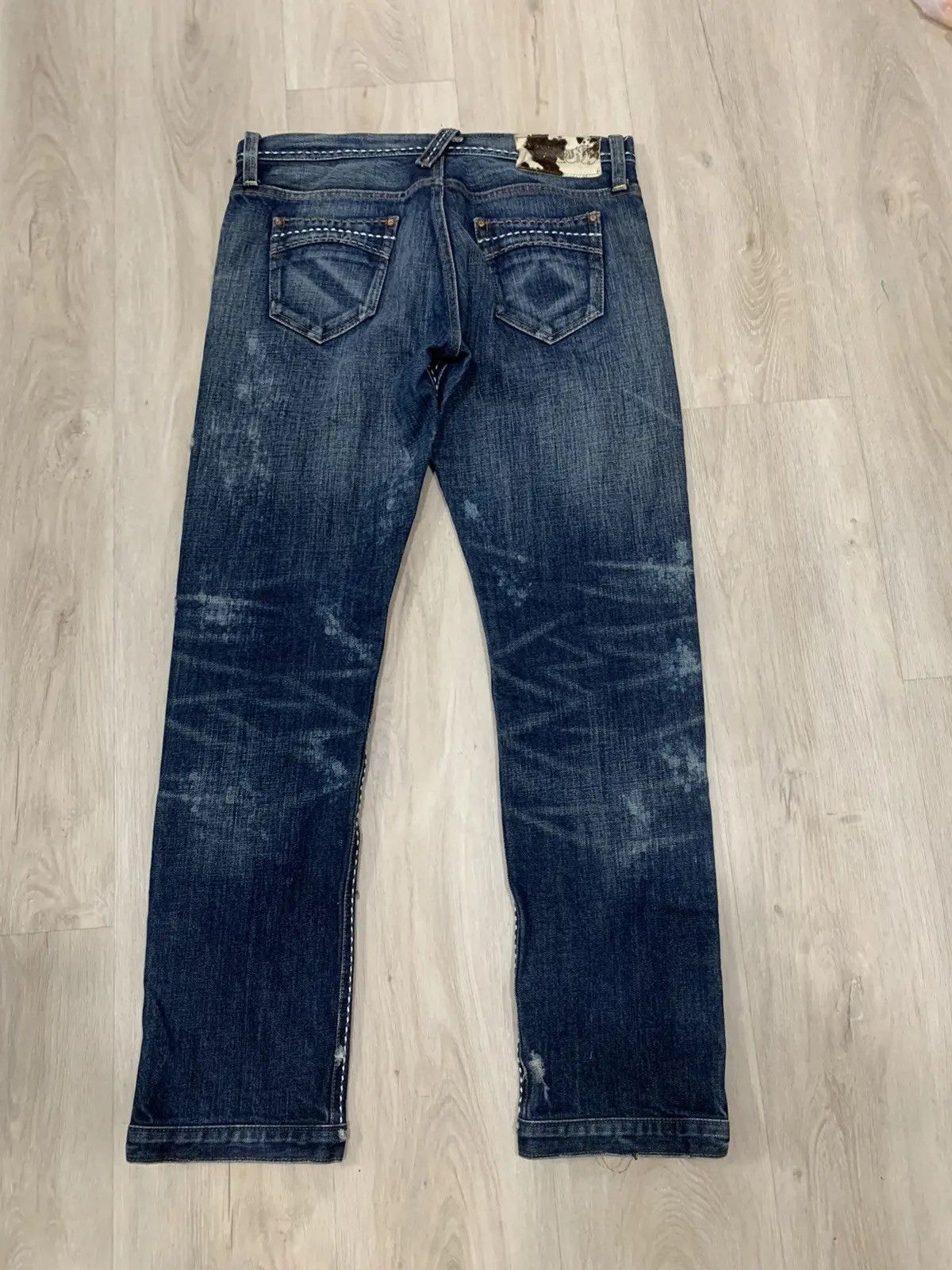 Japanese Brand × Vintage RNA jeans zipper leg style Size US 34 / EU 50 - 2 Thumbnail