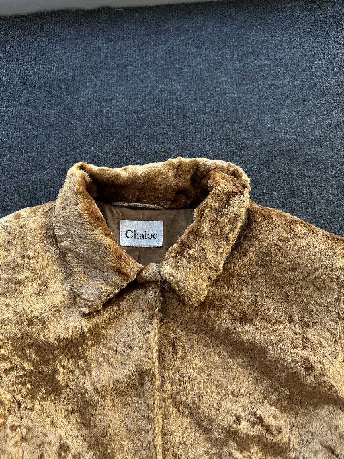 Other WMN LUXURY 🚨 FAUX FUR BROWN BEIGE JACKET OPIUM LONG SLEEVE Size M / US 6-8 / IT 42-44 - 6 Thumbnail