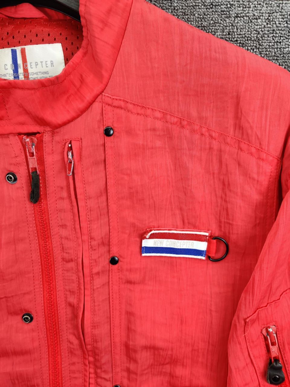 Kadoya Vintage 90s Kadoya Akira New Concepter Biker Racing Jacket Size US L / EU 52-54 / 3 - 4 Thumbnail