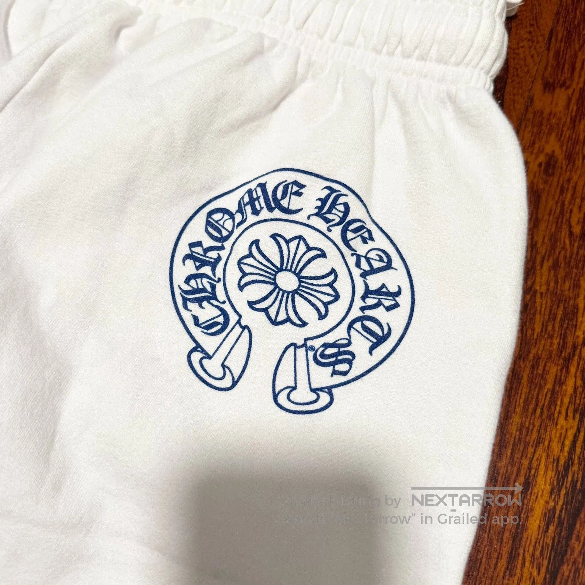 Chrome Hearts chrome hearts white blue sweatpants. Size US 26 / EU 42 - 4 Thumbnail