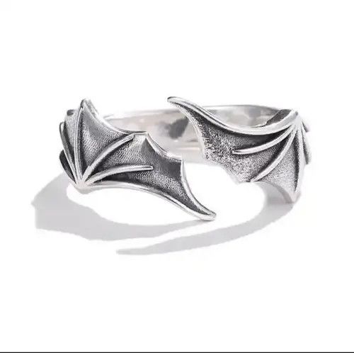 Other Adjustable Demon Wings Ring Size ONE SIZE - 1 Thumbnail
