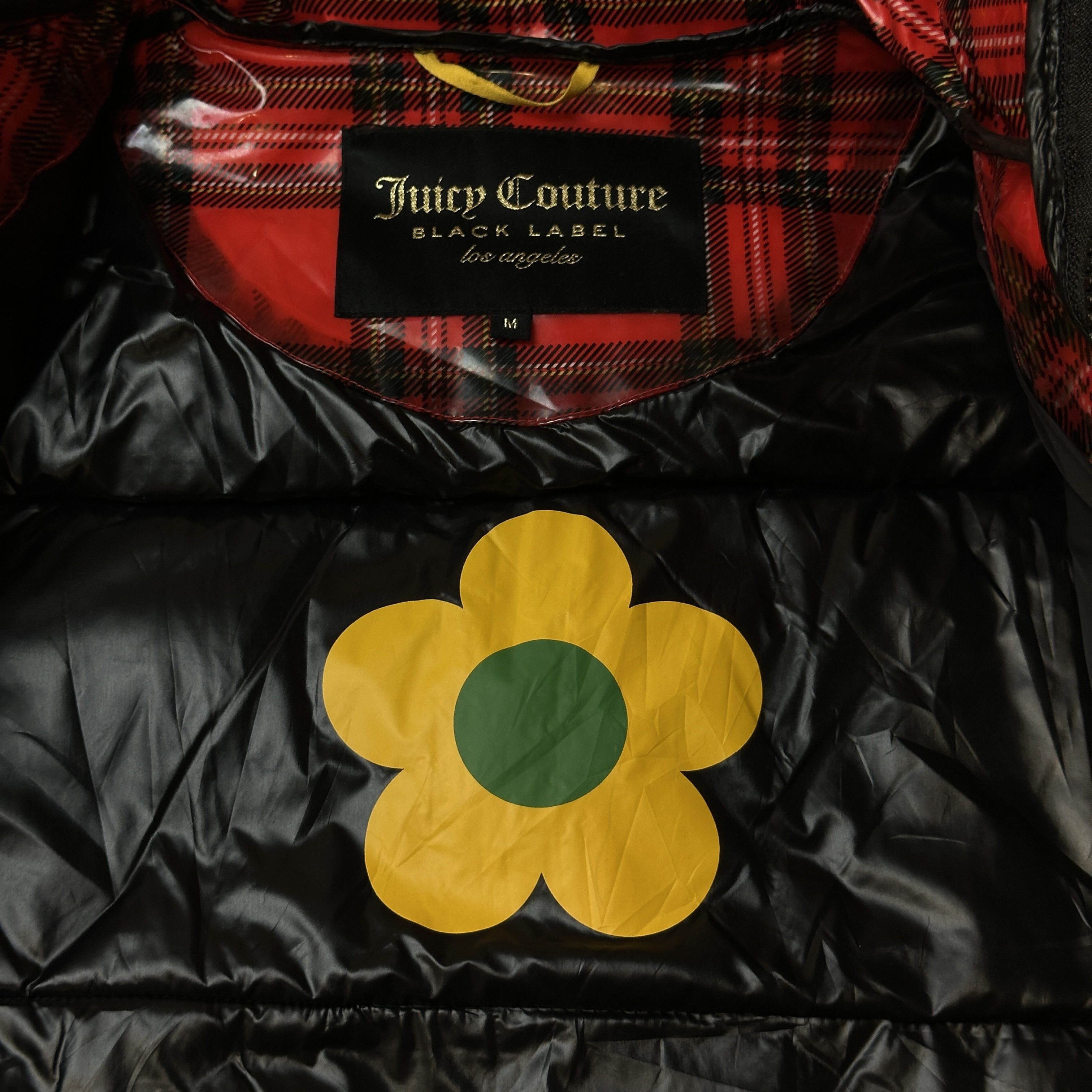 Juicy Couture Vintage Juicy Couture Red Plaid Puffer Jacket Size M Size M / US 6-8 / IT 42-44 - 4 Thumbnail