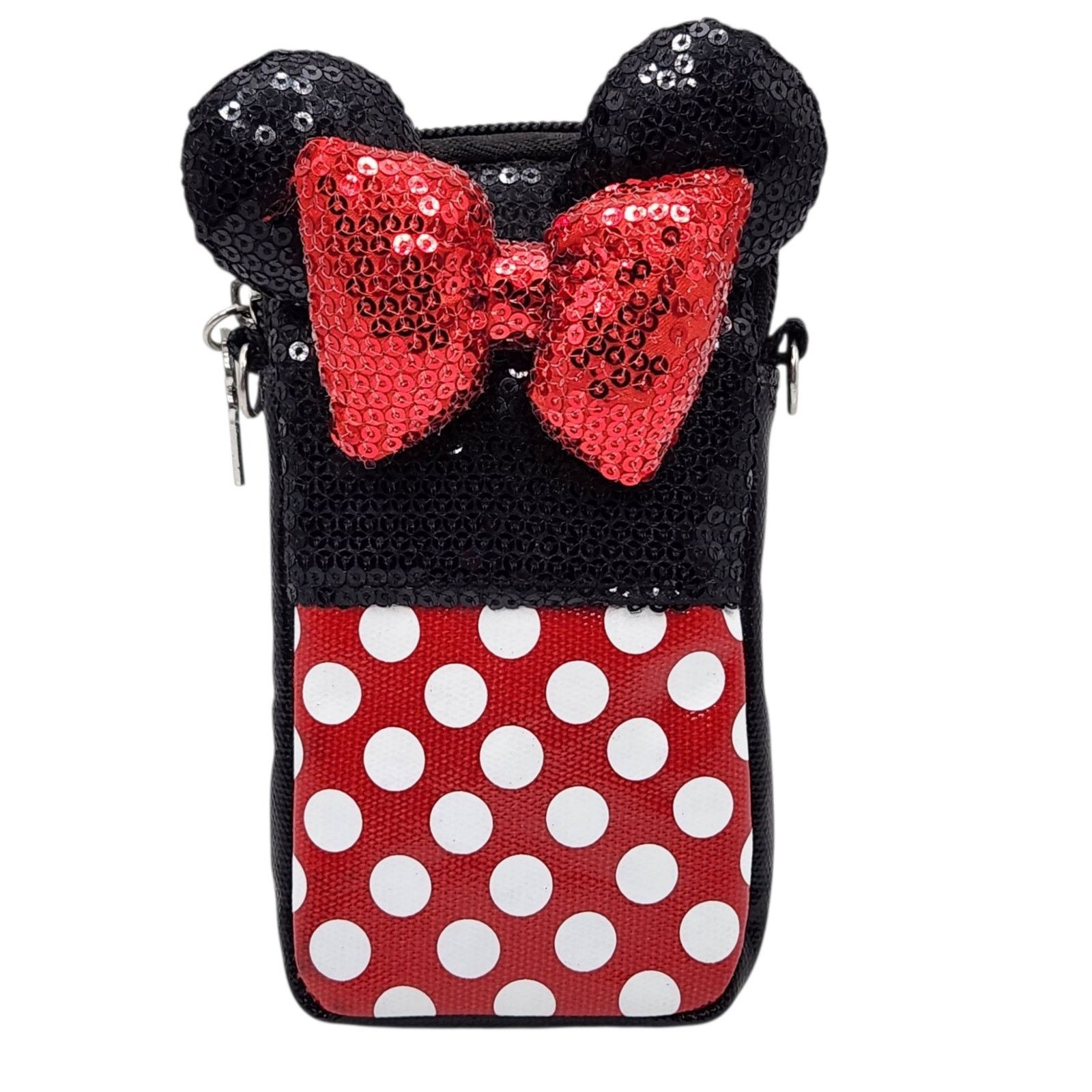 Other Disney Parks D-Tech Minnie Mouse Sequin Crossbody Phone Bag Size ONE SIZE - 1 Thumbnail