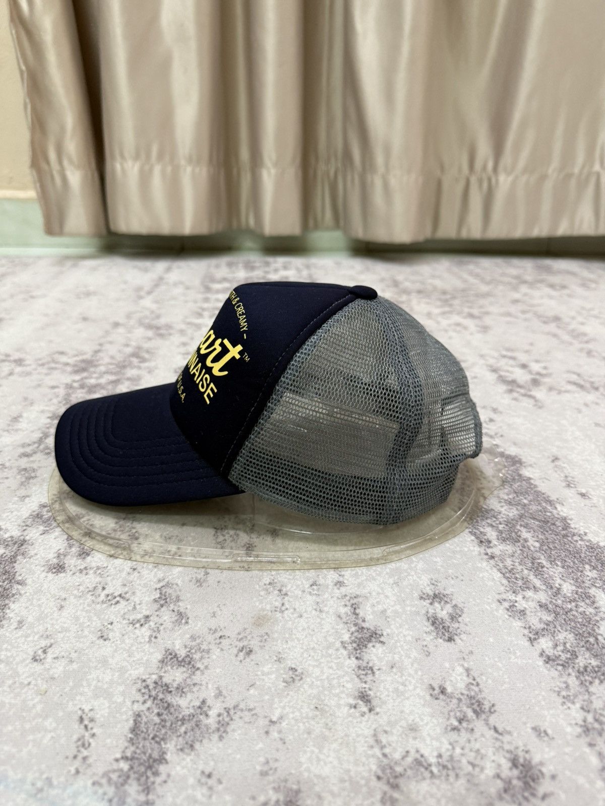 Garment Reproduction of Workers UNITED WORKERS GARMENTS AMERICAN CMT TRUCKER SNAPBACK CAP Size ONE SIZE - 2 Thumbnail