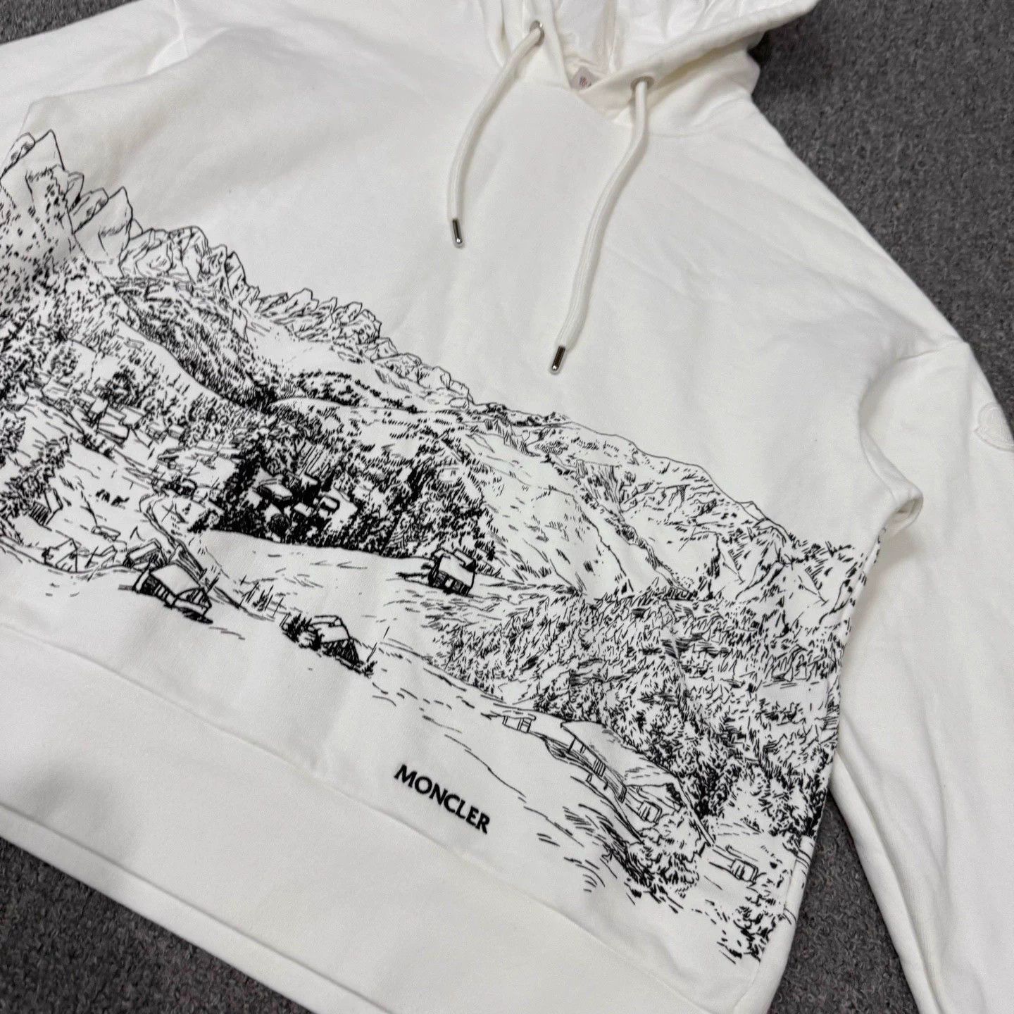 Moncler Moncler White Hoodie XS 99 New Size US XS / EU 42 / 0 - 3 Thumbnail