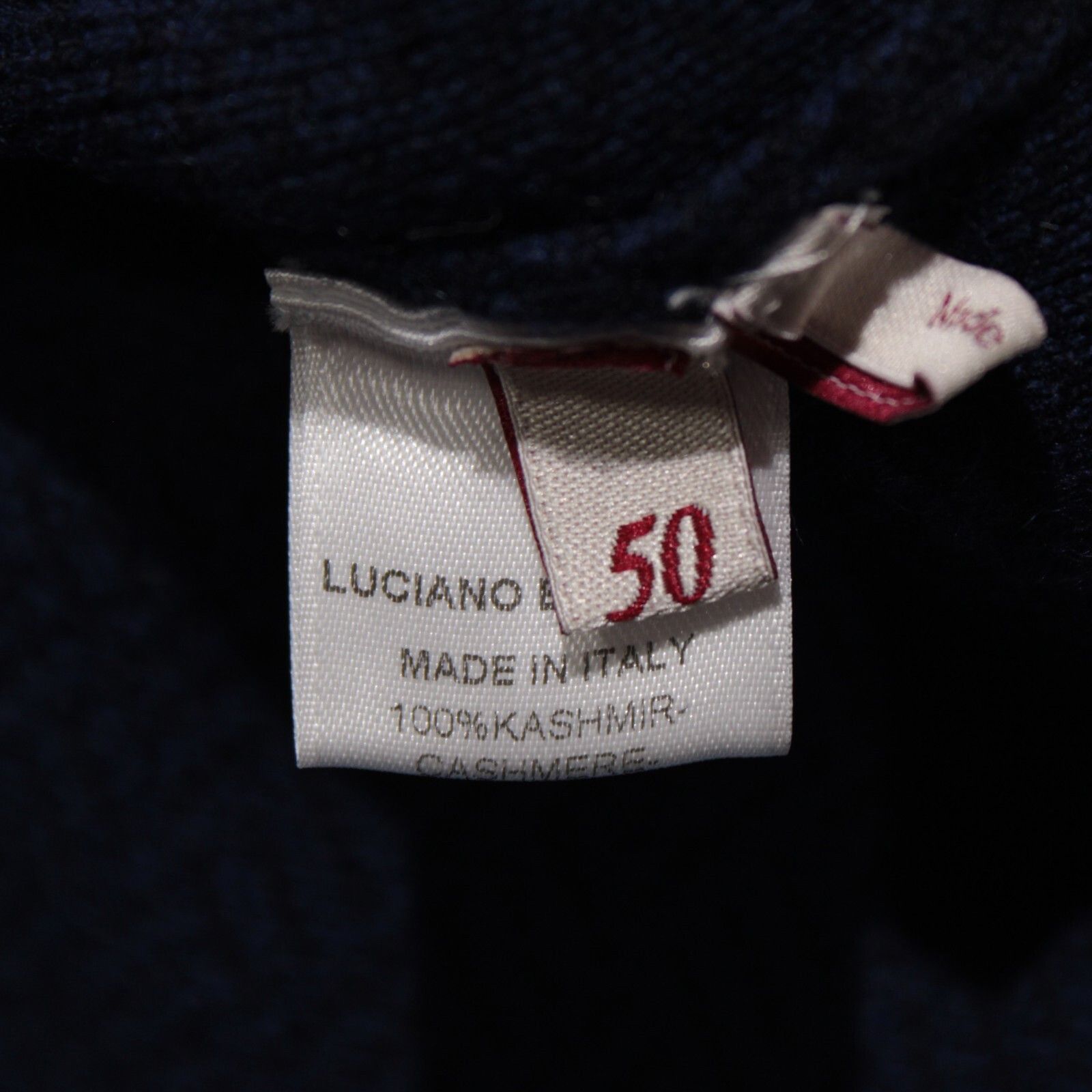 Luciano Barbera Luciano Barbera Sweater Size US M in Blue Size US M / EU 48-50 / 2 - 9 Thumbnail