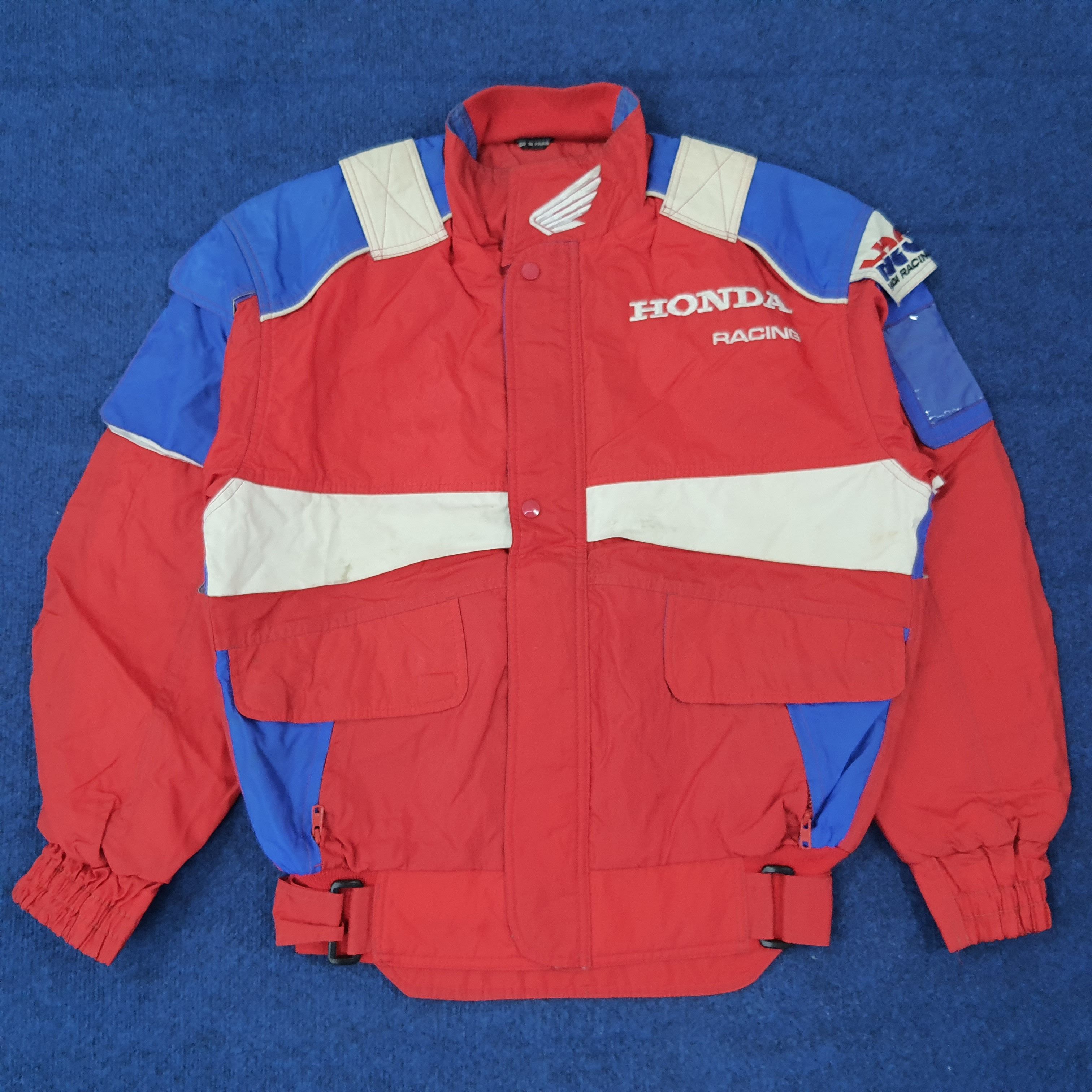 Honda Vintage HONDA Racing METZ HRC Jacket C262N9 Size US L / EU 52-54 / 3 - 4 Thumbnail