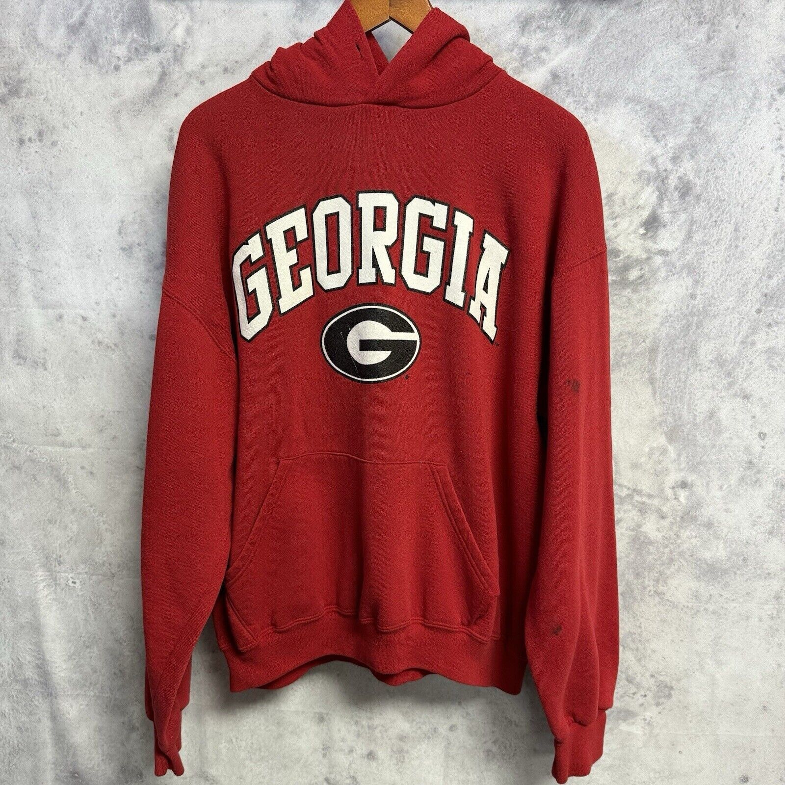 Vintage Vintage University of Georgia Bulldogs Hoodie Mens XL Colleg Size US XL / EU 56 / 4 - 1 Thumbnail