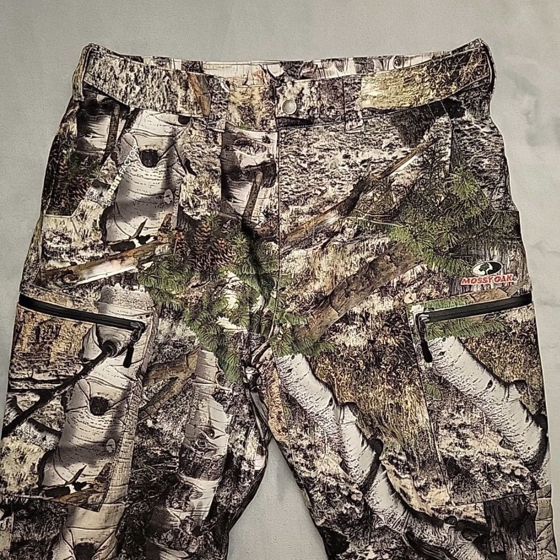 Vintage Mossy Oak Scent Factor Camo Pants Men L Camouflage Cargo Insulated Lined Hunting Size US 33 - 3 Thumbnail
