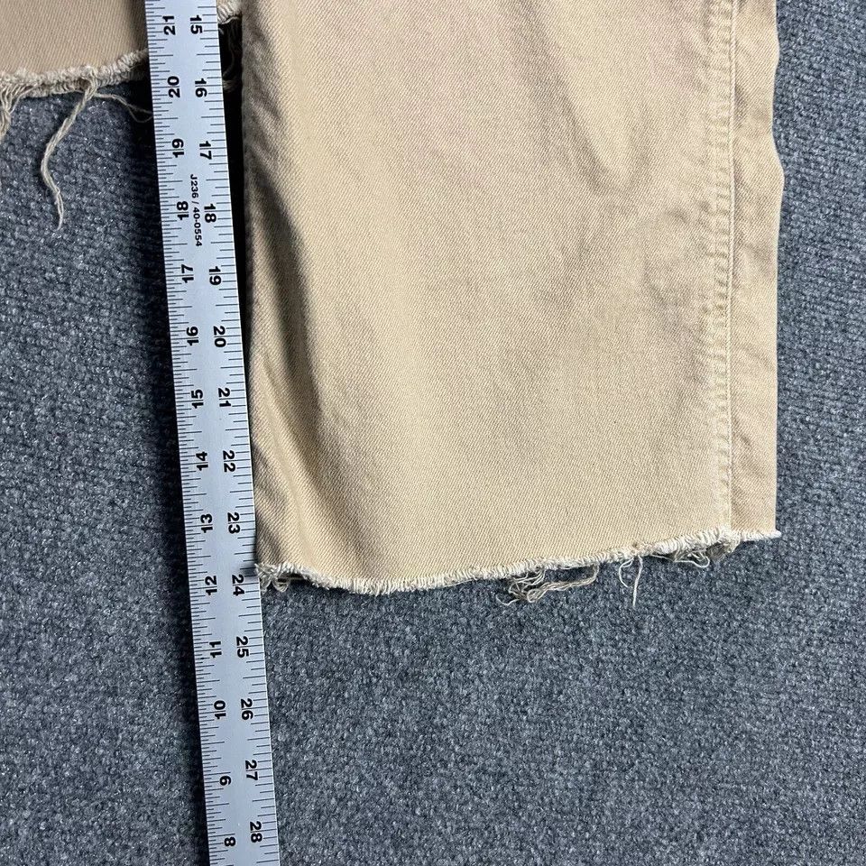 Levi's Levi's Jeans Womens 28 High Waisted Wide Leg Crop Cargo Size 28" / US 6 / IT 42 - 3 Thumbnail