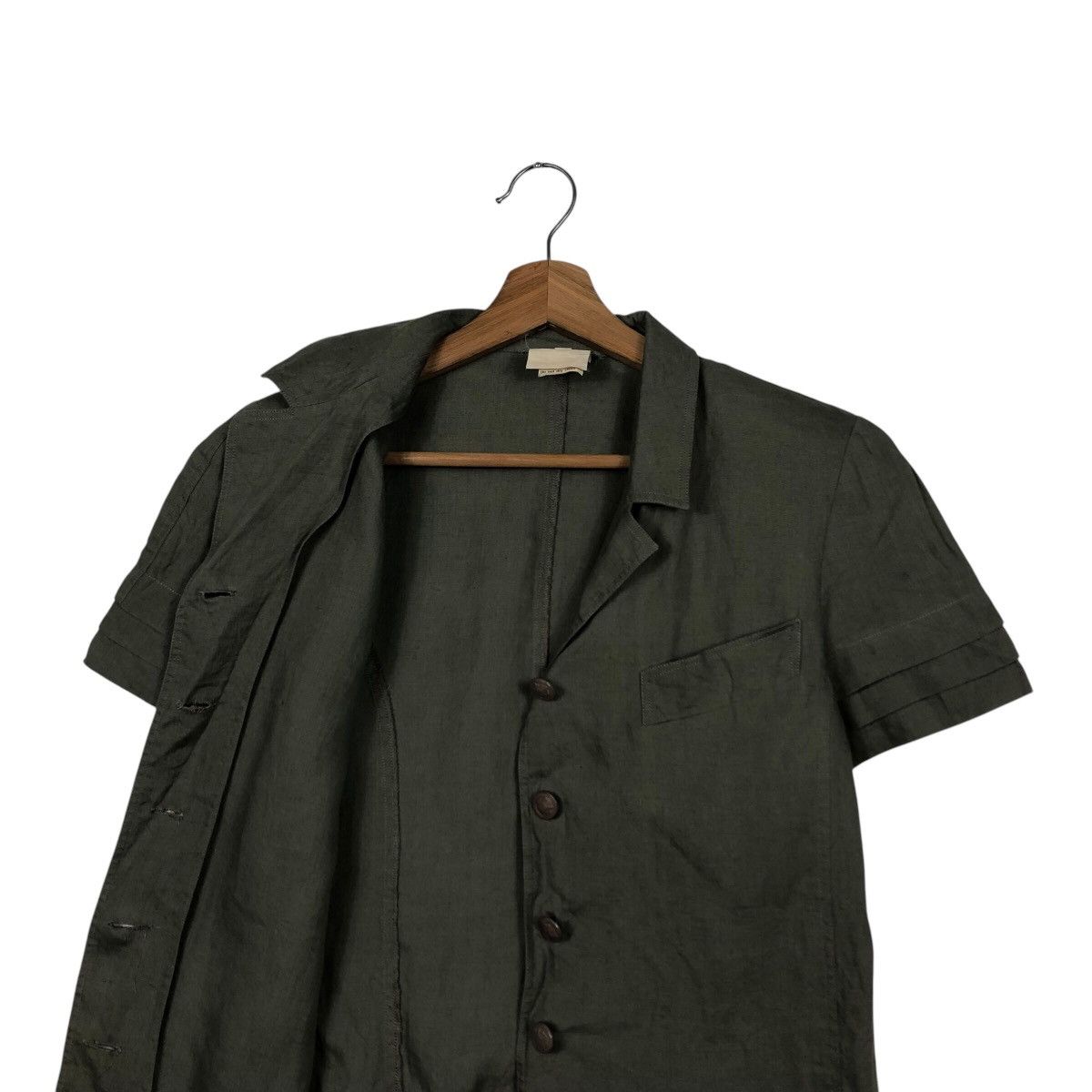 Fendi 📌Vintage Fendi Short Sleeve Shirt Jacket Size US M / EU 48-50 / 2 - 13 Thumbnail