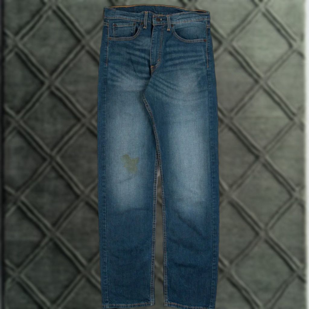 Levi's VINTAGE Levi's 505 Jeans Regular Straight Denim Blue Men W30 L32 Size US 30 / EU 46 - 1 Thumbnail