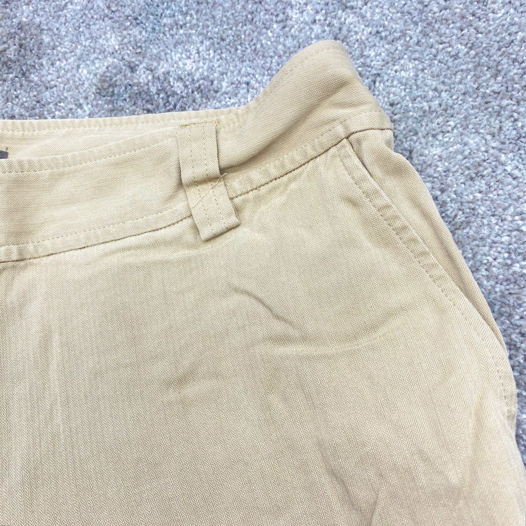 Tommy Bahama Tommy Bahama Silk Shorts Women Size 2 Beige 100% Silk Beach, Golf, Walking Chino Flat Front Button Front Women Mens Girls Size 26" / US 2 / IT 38 - 3 Thumbnail