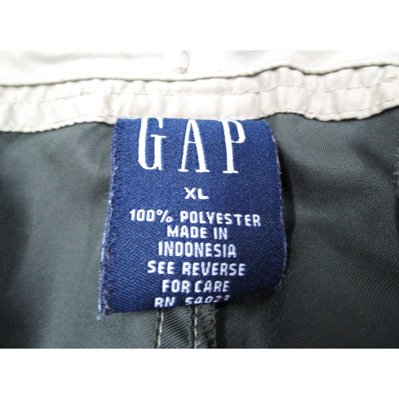 Gap VINTAGE Gap Pants Mens XL Green Cargo Tapered Drawstring 5-Pocket Workwear Casual Travel 90s Mens Size US 36 / EU 52 - 3 Thumbnail