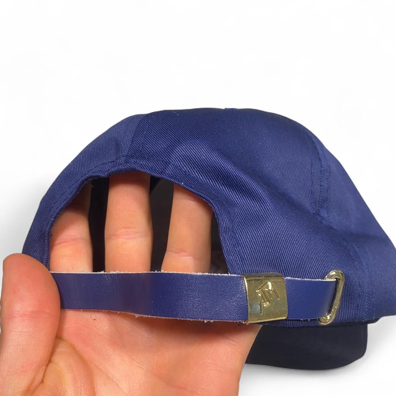 Other Vintage Fabris navy and red embroidered hat Size ONE SIZE - 4 Thumbnail