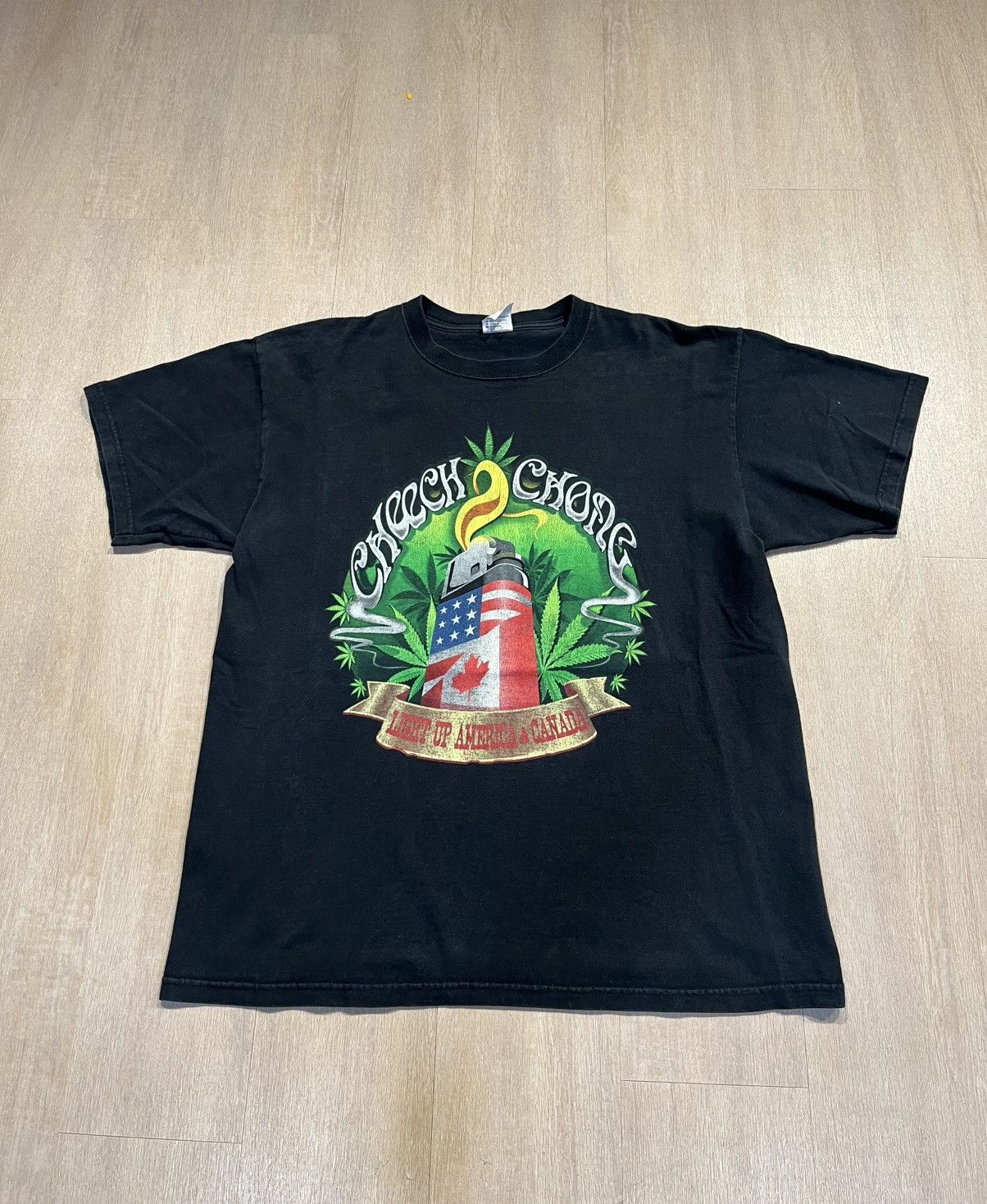 Vintage Vintage Cheech and Chong Shirt Large Size US L / EU 52-54 / 3 - 2 Thumbnail