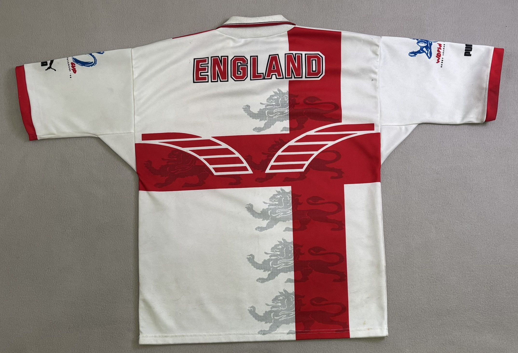 Puma England Rugby World Cup 1995 Puma John Smith's size L Size US L / EU 52-54 / 3 - 16 Thumbnail
