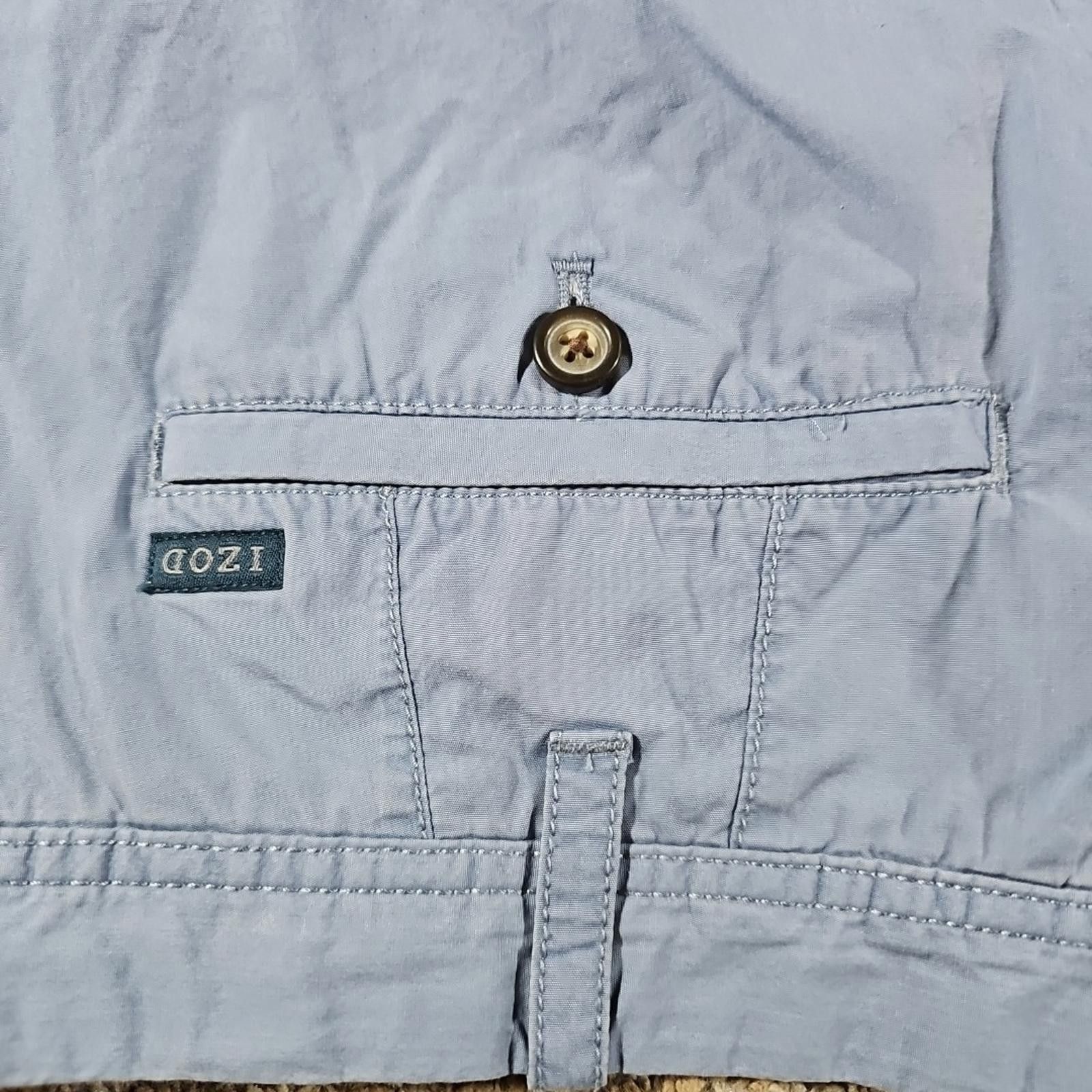Izod IZOD Saltwater 36x10.5 Blue Shorts Size US 36 / EU 52 - 7 Thumbnail