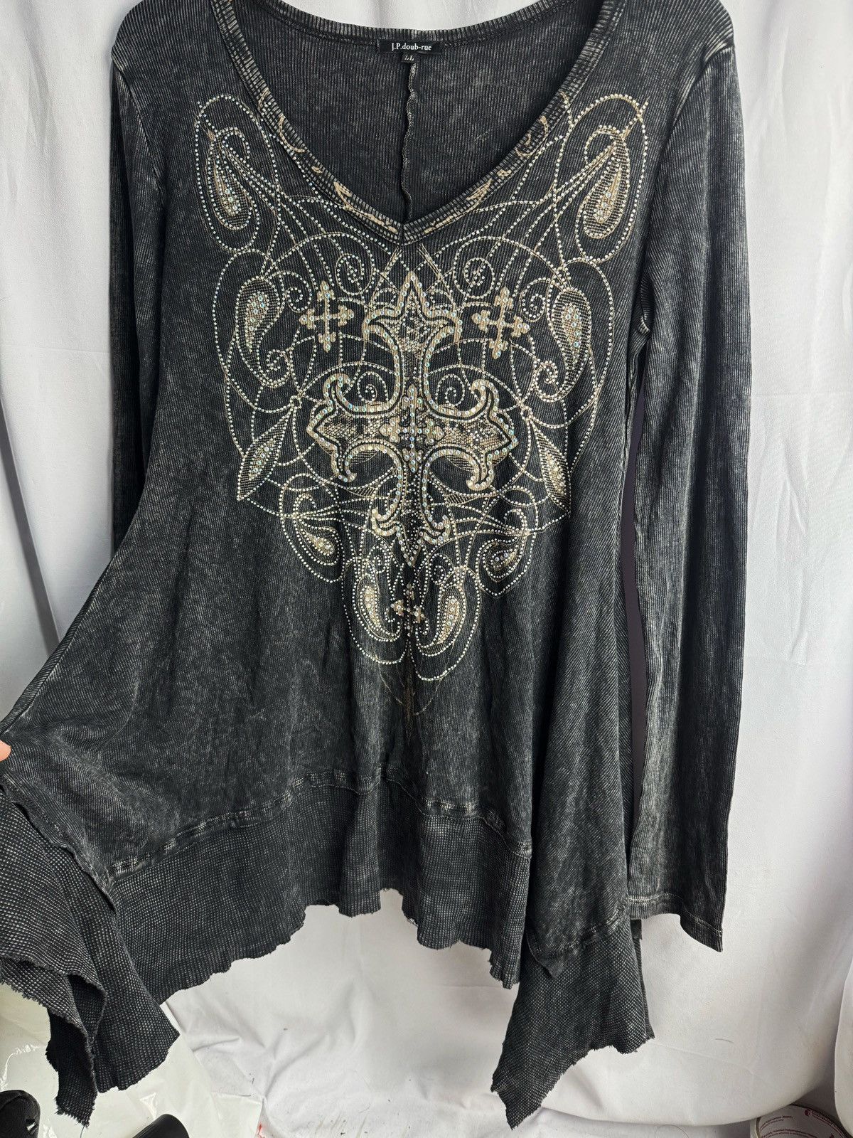 If Six Was Nine × Japanese Brand × Le Grande Bleu (L.G.B.) Archived Japanese Long Sleeve Ifsix Styled Flared Size US M / EU 48-50 / 2 - 3 Thumbnail